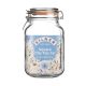 Clip Top Square Jar 68 Fl OZ