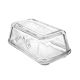 Glass Butter Dish and Lid